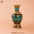 Wooden Naqshi Vase Flower Pot Pair