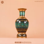 Wooden Naqshi Vase Flower Pot Pair