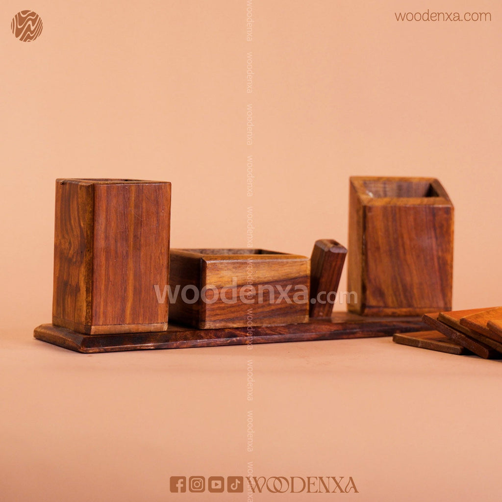 Office Desk Organizer with Pen Holder
