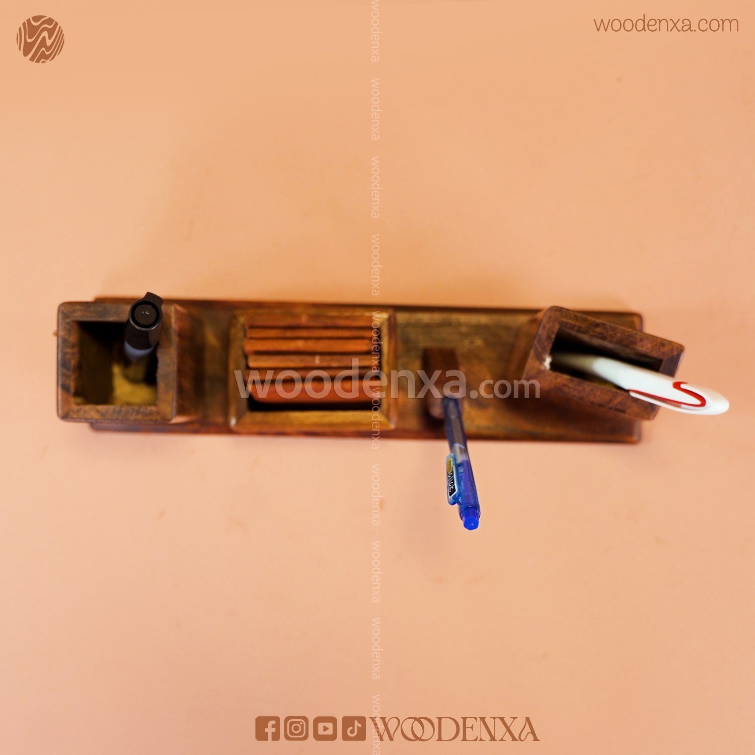 Office Desk Organizer with Pen Holder
