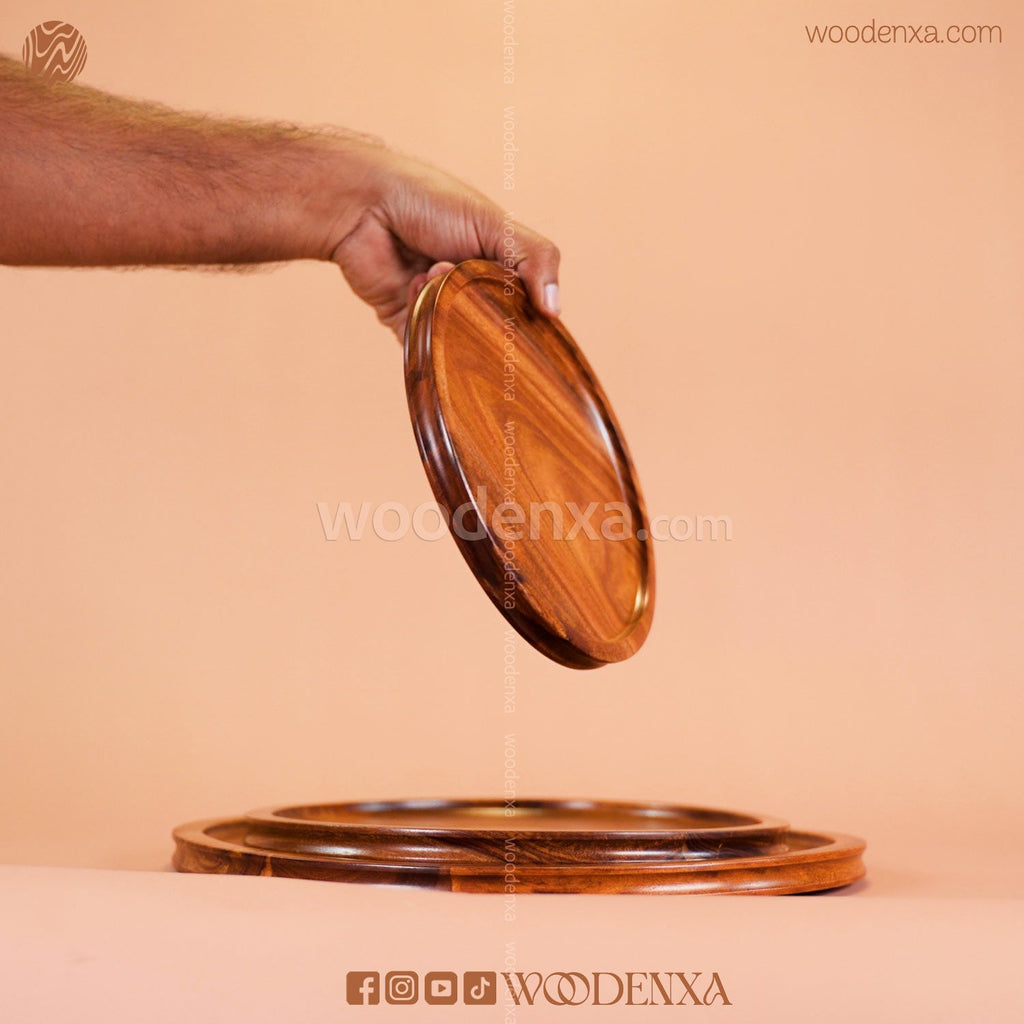 Wooden Pizza Pan