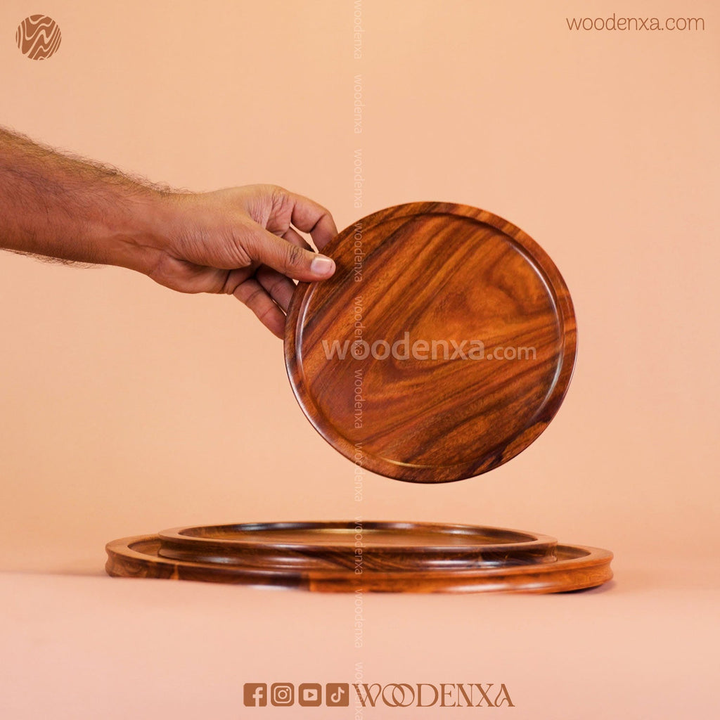 Wooden Pizza Pan