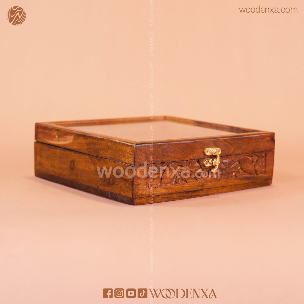 Wooden Spice Box