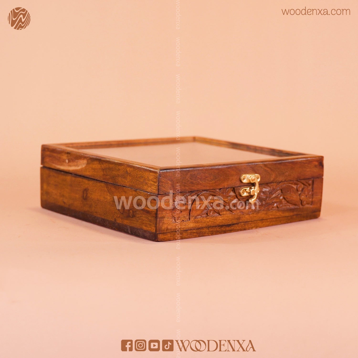 Wooden Spice Box