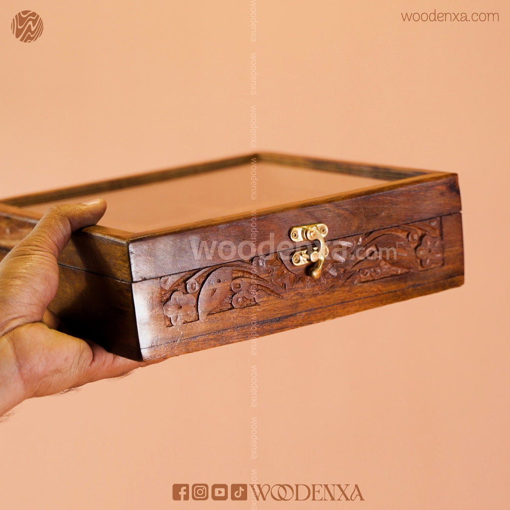 Wooden Spice Box